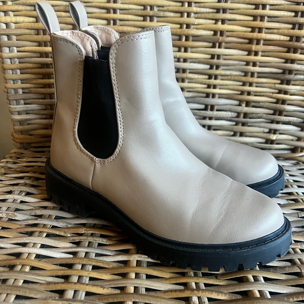 Tan boots